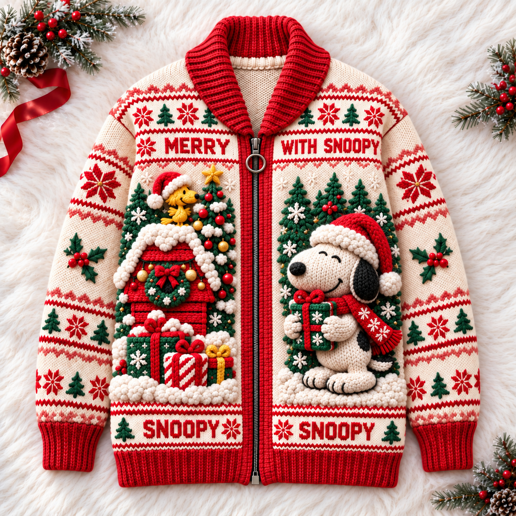 SNPY WOOL ZIP CARDIGAN NPL
