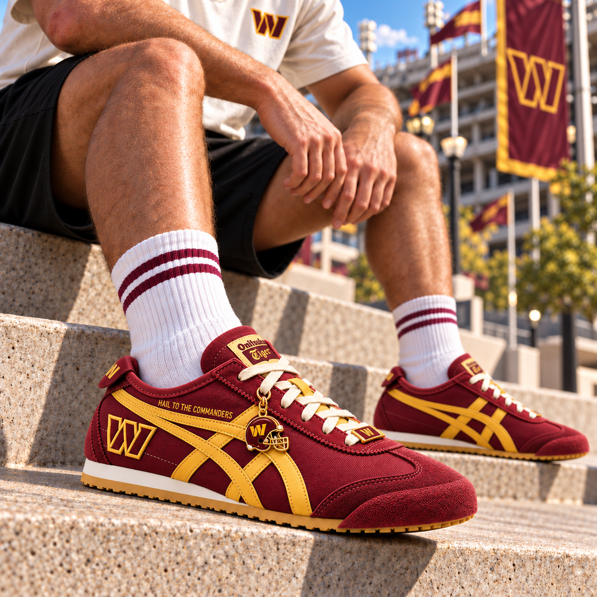 WCD Premium Retro Low-Top Sneakers TMH