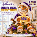 LSU ILLUMINATED CHRISTMAS TREE TOPPER HQH