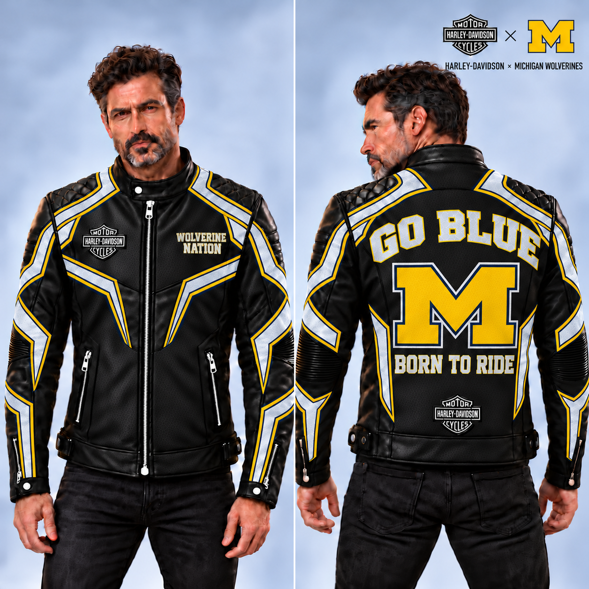 MWR Reflective Biker Jacket PNPA
