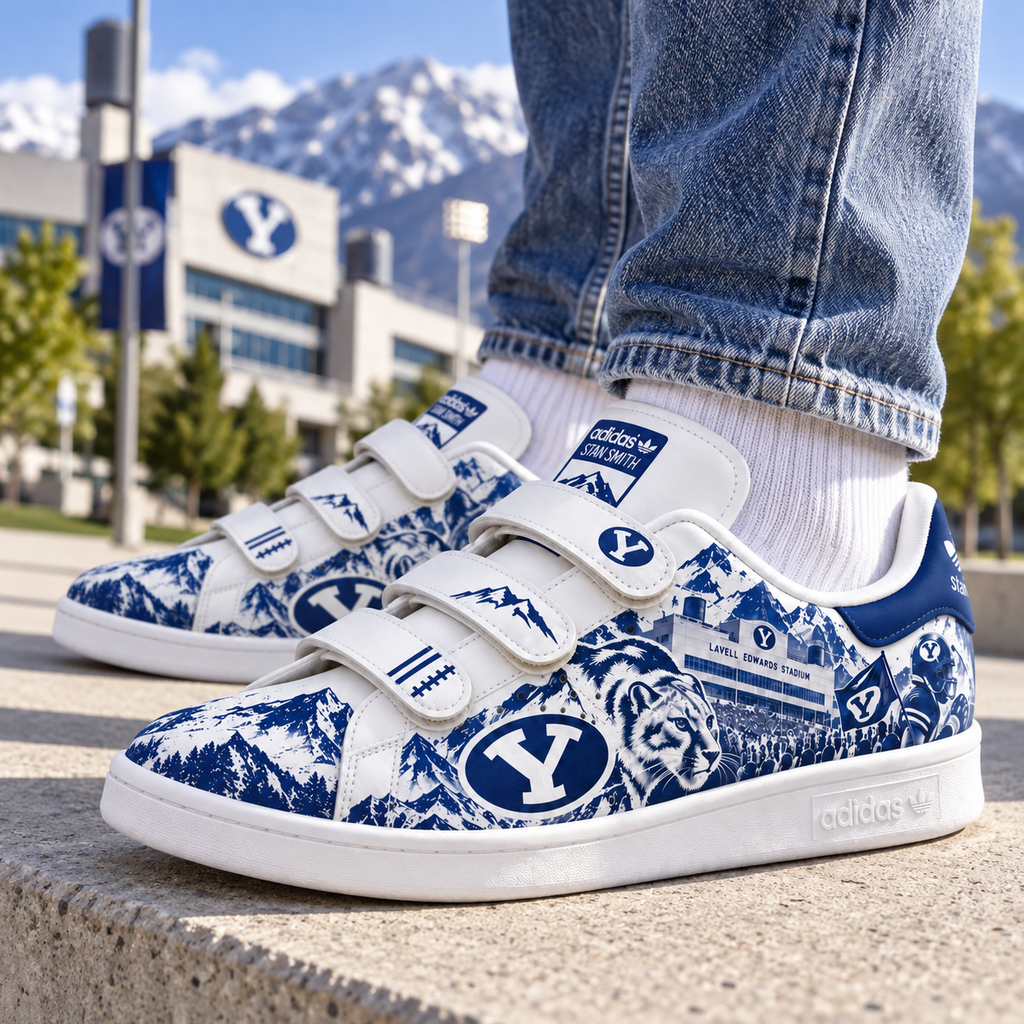 BYU Premium 3-Strap Sneaker TNSM