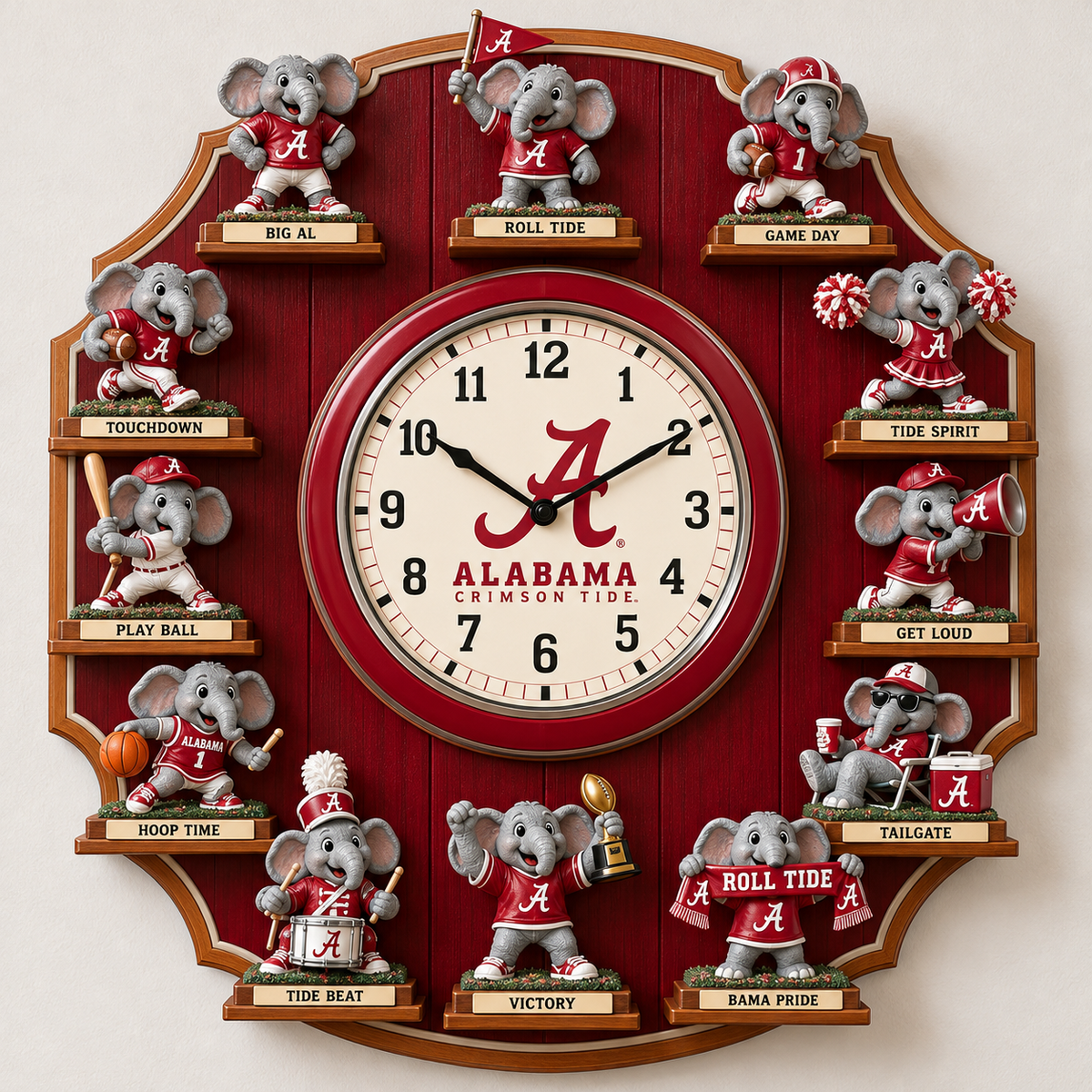ACT Premium Mascot Sculpture Clock Collection PTKL