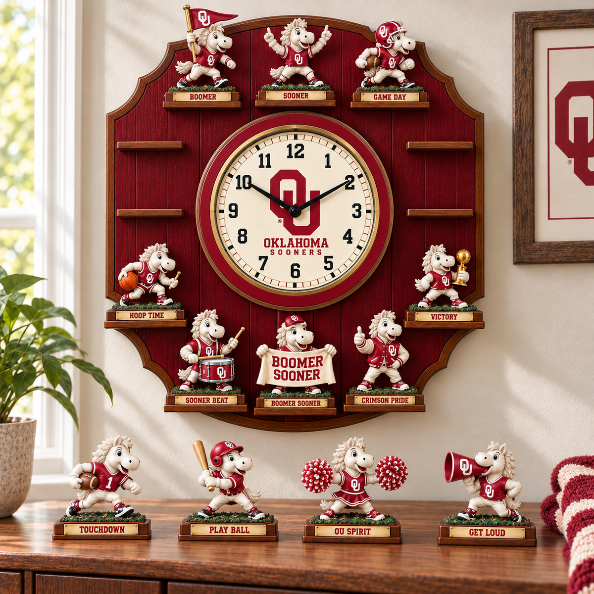 OSN Premium Mascot Sculpture Clock Collection PTKL