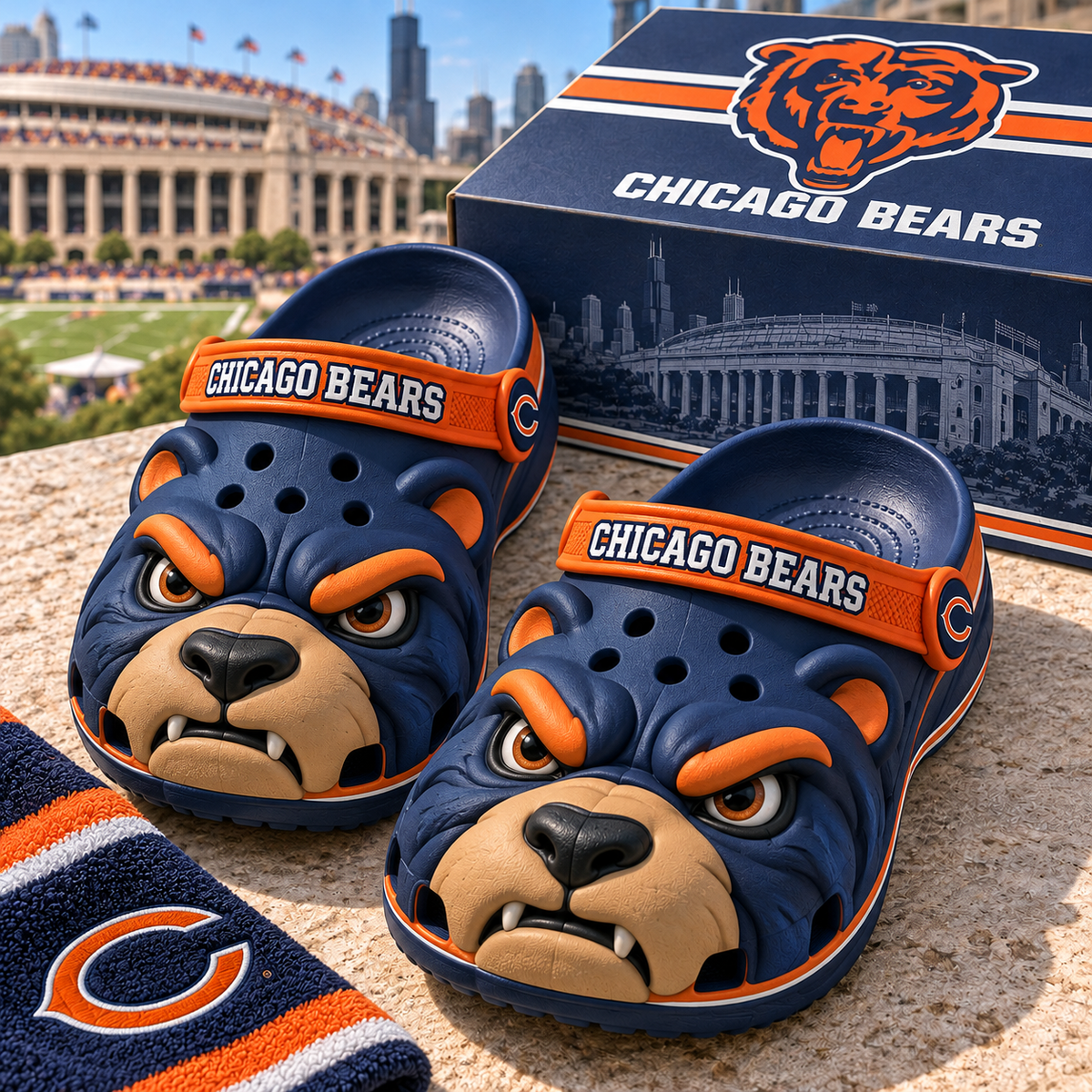 CCB Premium FIERCE 3D MASCOT CLOGS HQH