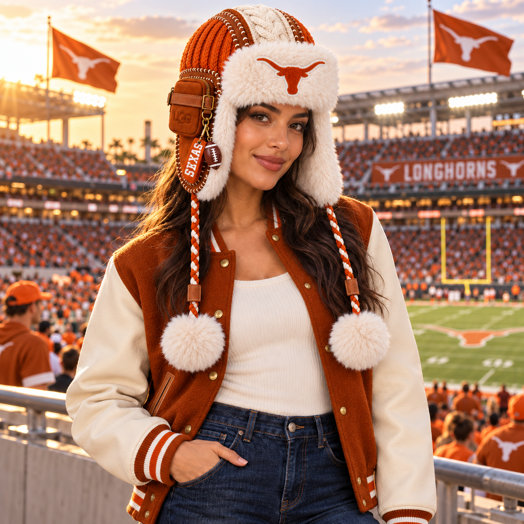 TLS Plush Knit Trapper Hat DNBN