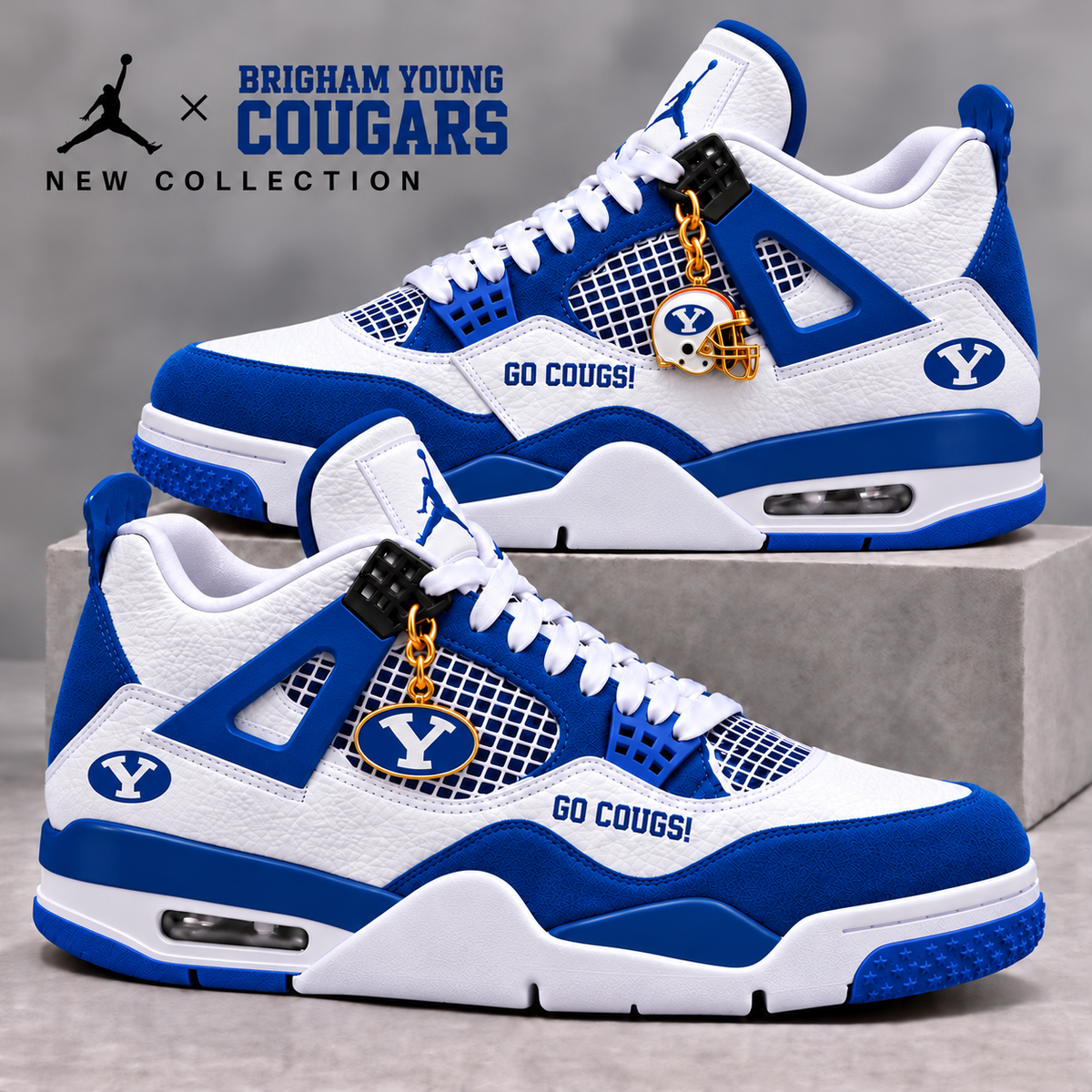 BYU Premium Low-Top Sneakers PNPA