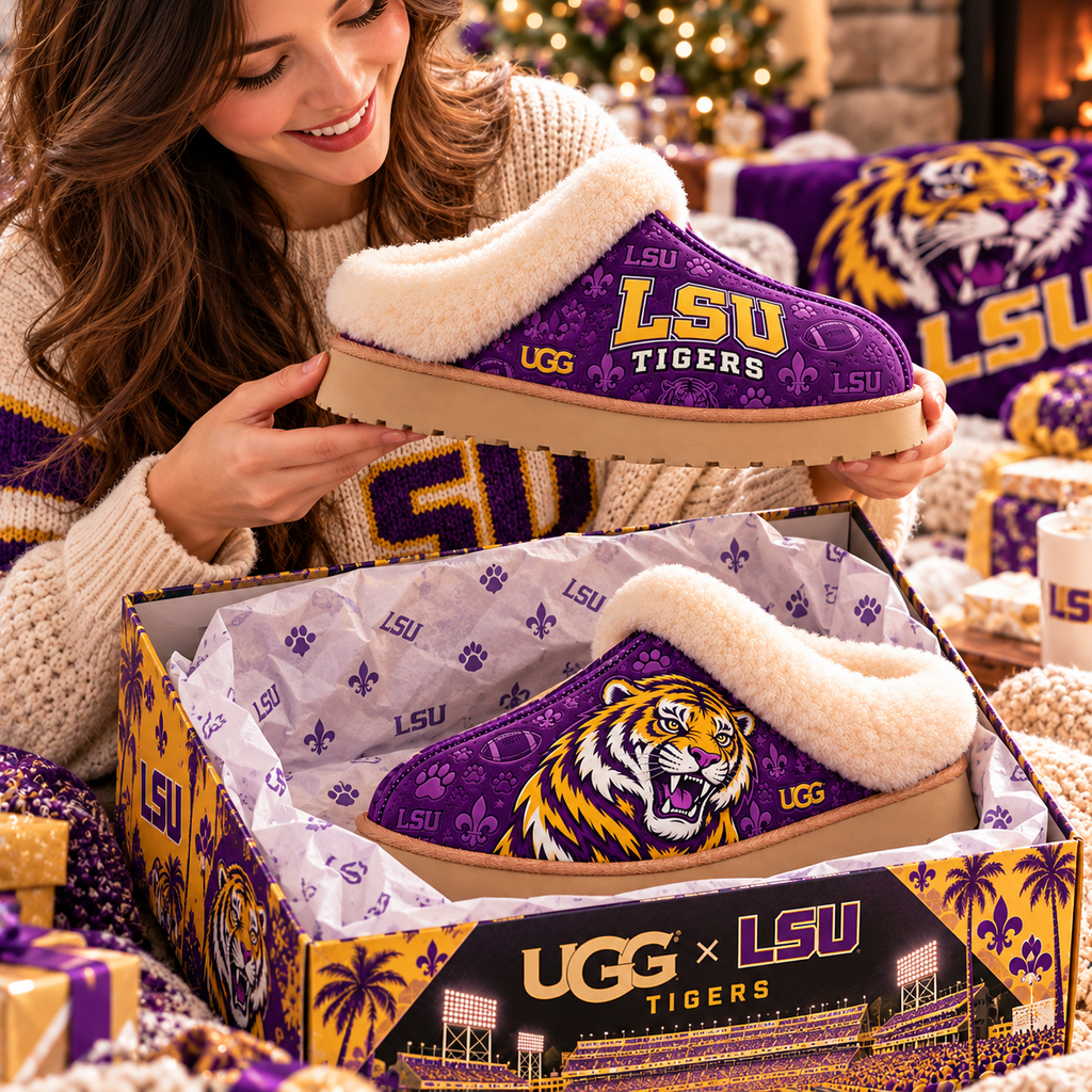 Premium LSU Fur Lined Slippers PDL
