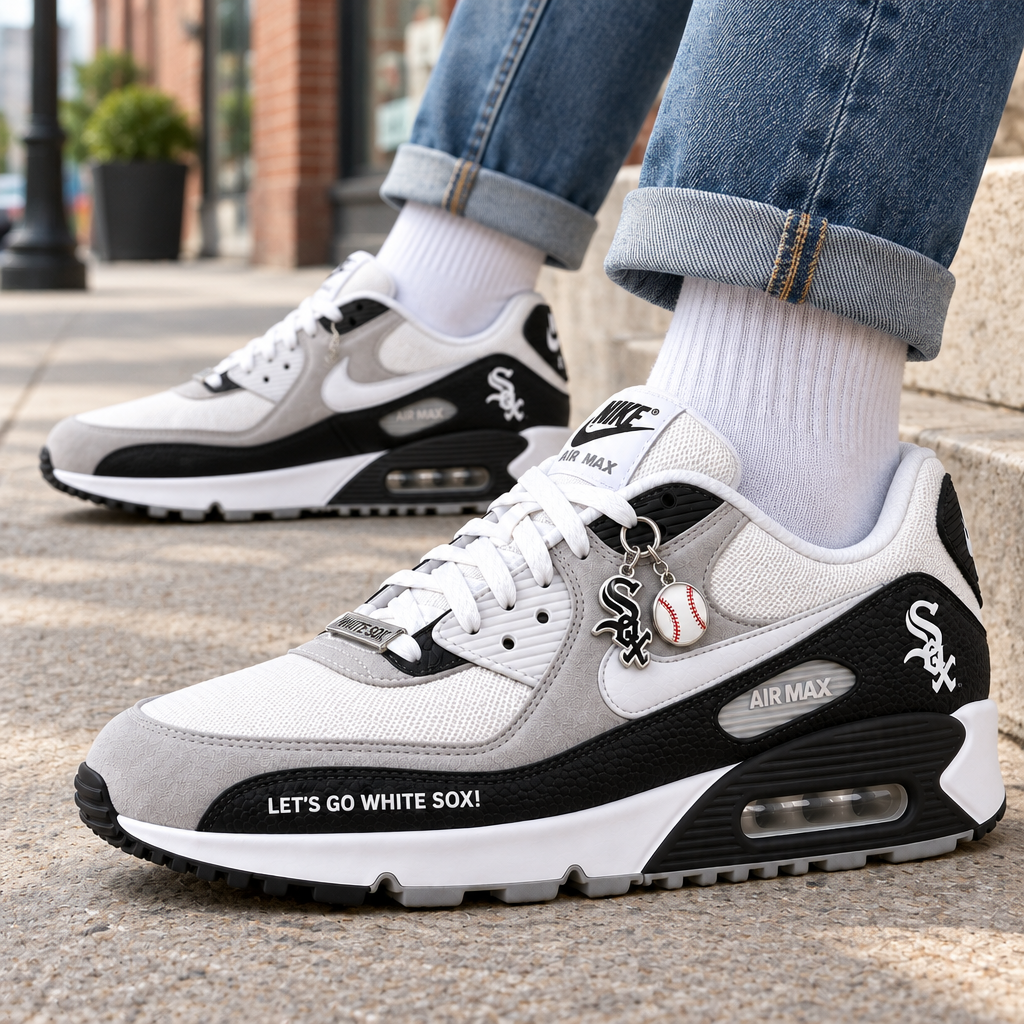 Chicago White Sox Premium Low-Top Sneakers