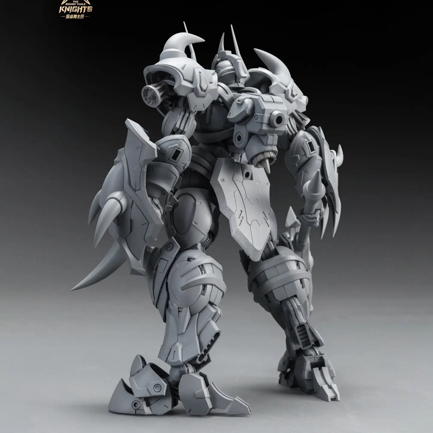 SNAA The Round Table Knights SC-008 1/144 SOUL SPEAR LAMORAK Collection Assembly Action Figure Plasitc Model Kit Figurine toy
