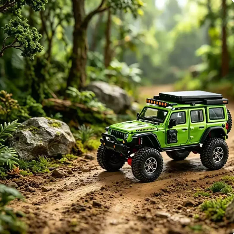 GCD 1:64 Wrangler off-road alloy car model Adult gift Hobby & Toys static finished ornaments Collectibles souvenirs