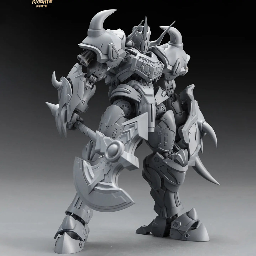 SNAA The Round Table Knights SC-008 1/144 SOUL SPEAR LAMORAK Collection Assembly Action Figure Plasitc Model Kit Figurine toy