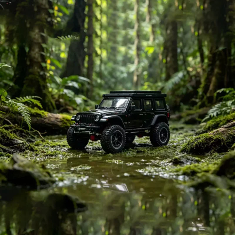 GCD 1:64 Wrangler off-road alloy car model Adult gift Hobby & Toys static finished ornaments Collectibles souvenirs
