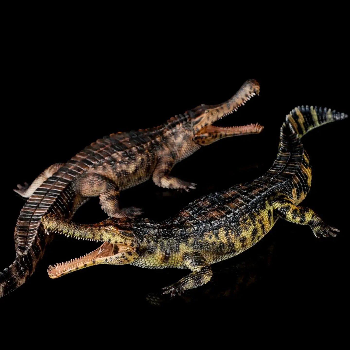 Haolonggood Sarcosuchus Imperator Early Cretaceous Ancient Crocodile Extinction Of Animals Toy Figurine Model Collection 1/35