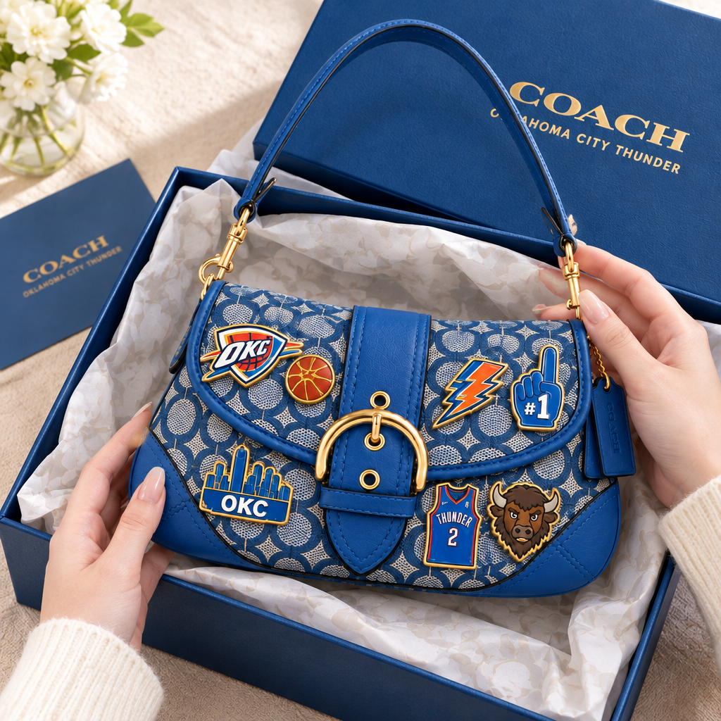 Oklahoma City Thunder Soho Bag With Charm