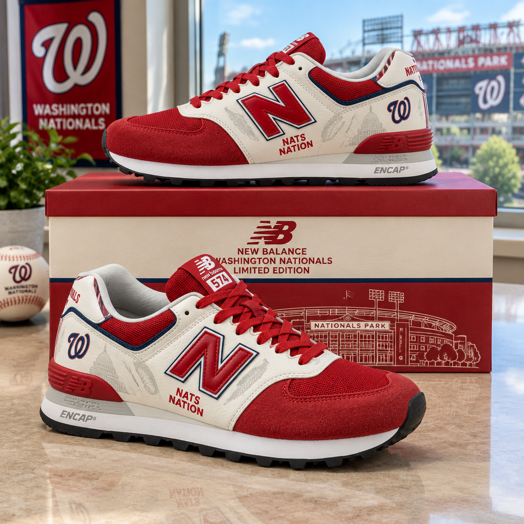 Washington Nationals NB 574 SNEAKER