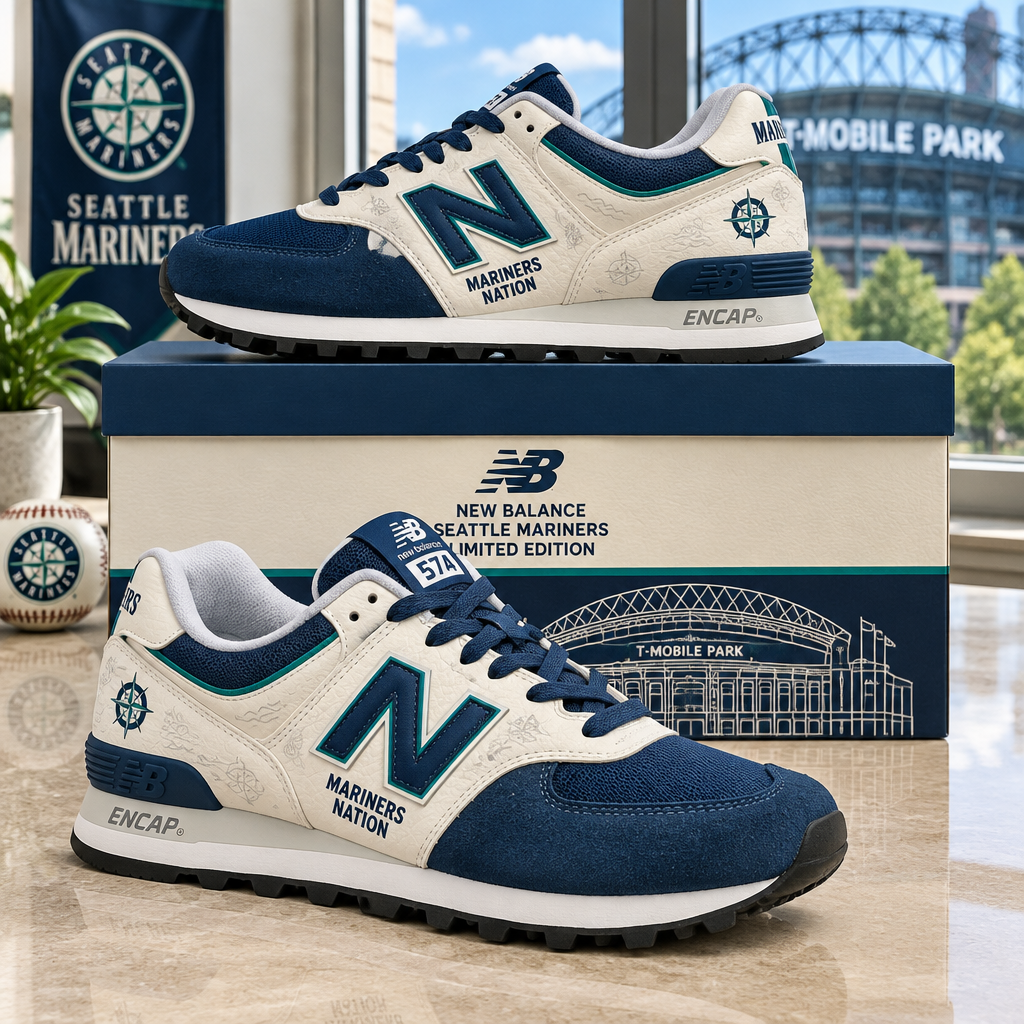 Seattle Mariners NB 574 SNEAKER