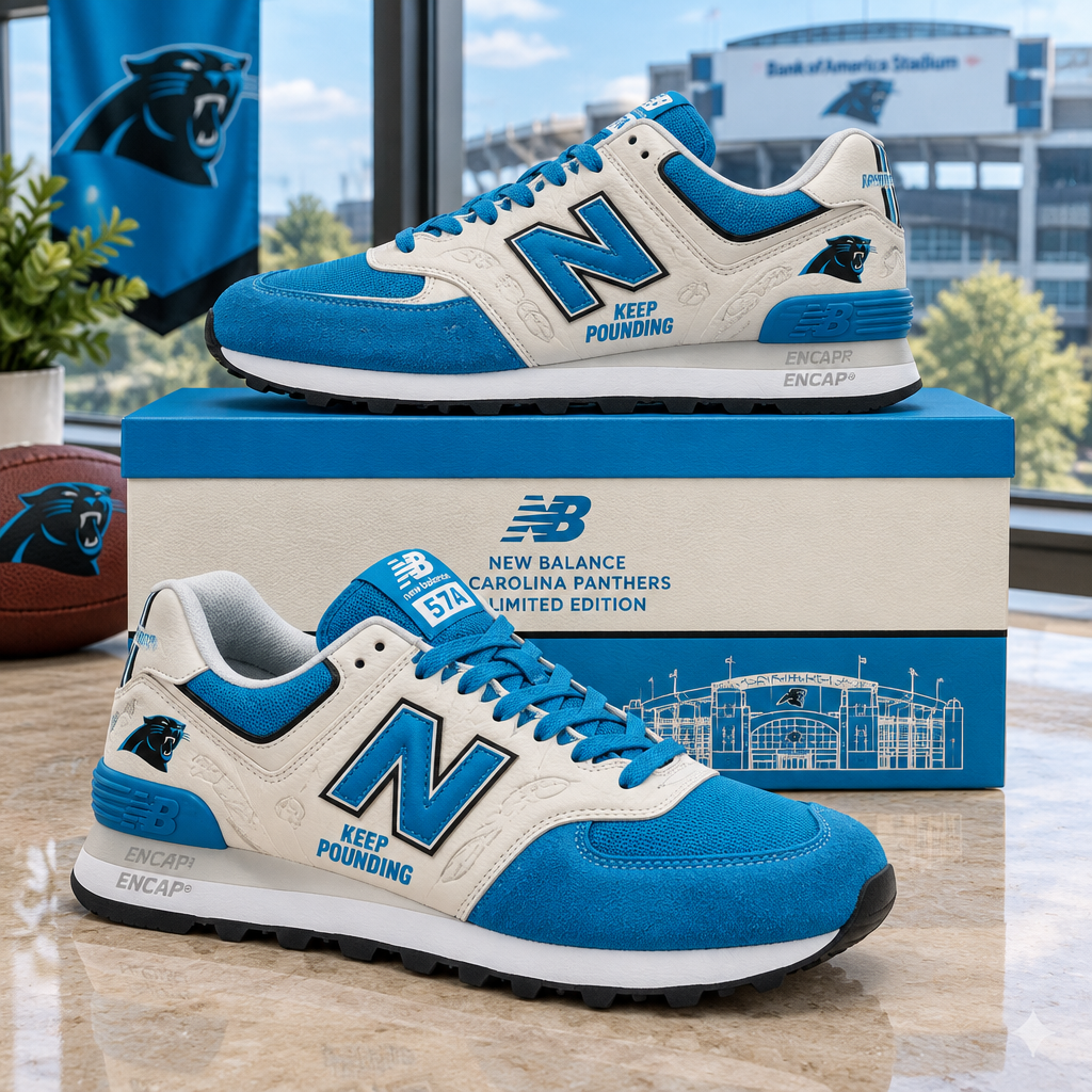 Carolina Panthers NB 574 SNEAKER