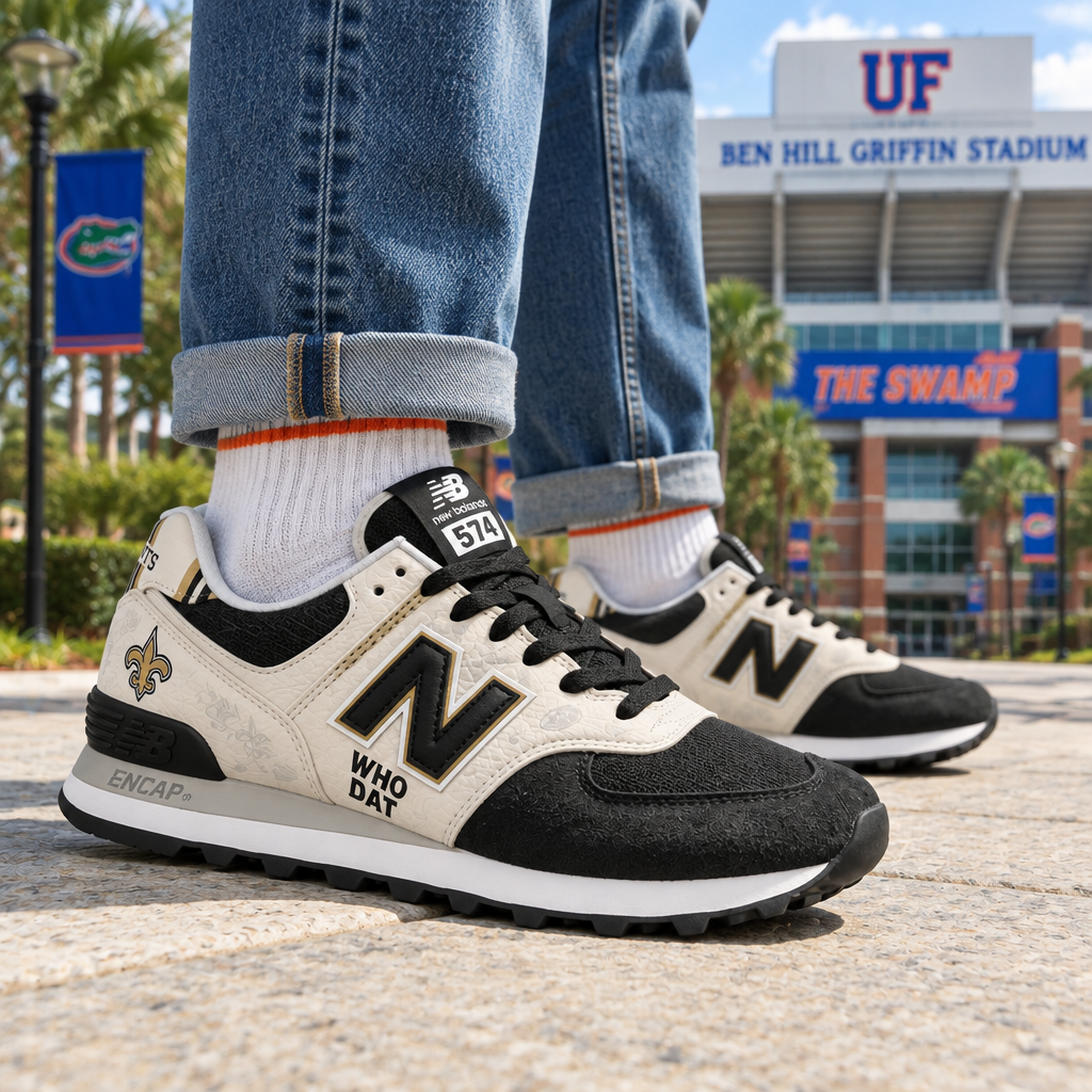 New Orleans Saints NB 574 SNEAKER